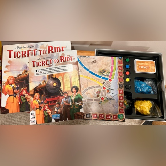 Ticket to Ride Board Game (2025 Refresh) - Picture 4 of 5